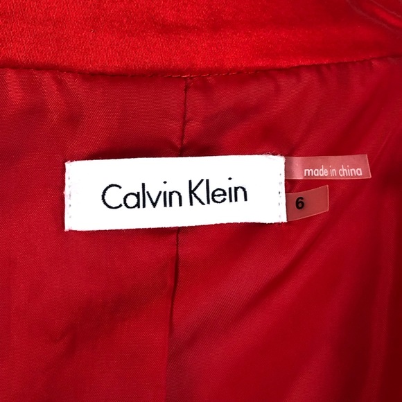 SOLD Calvin Klein Belted Shirt Dress - Picture 7 of 8
